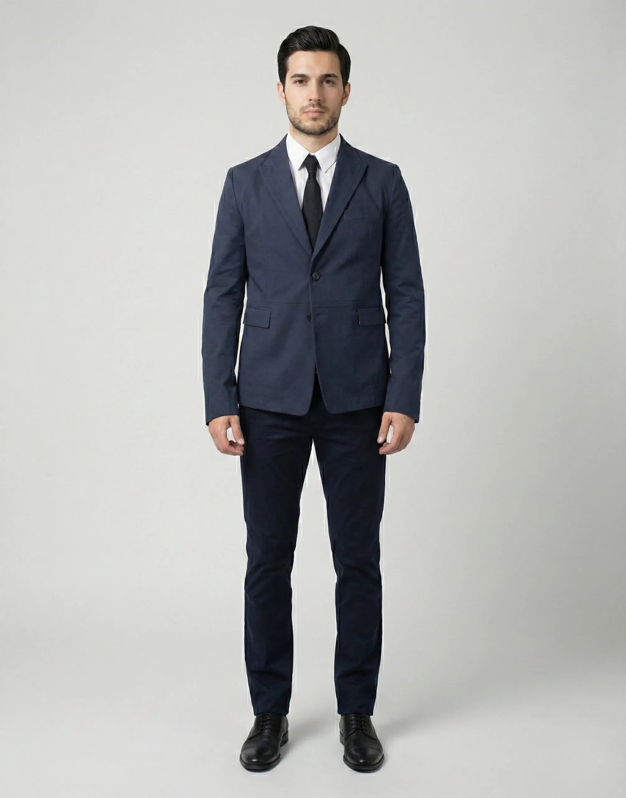 Dolce & Gabbana Navy Single-Breasted Blazer