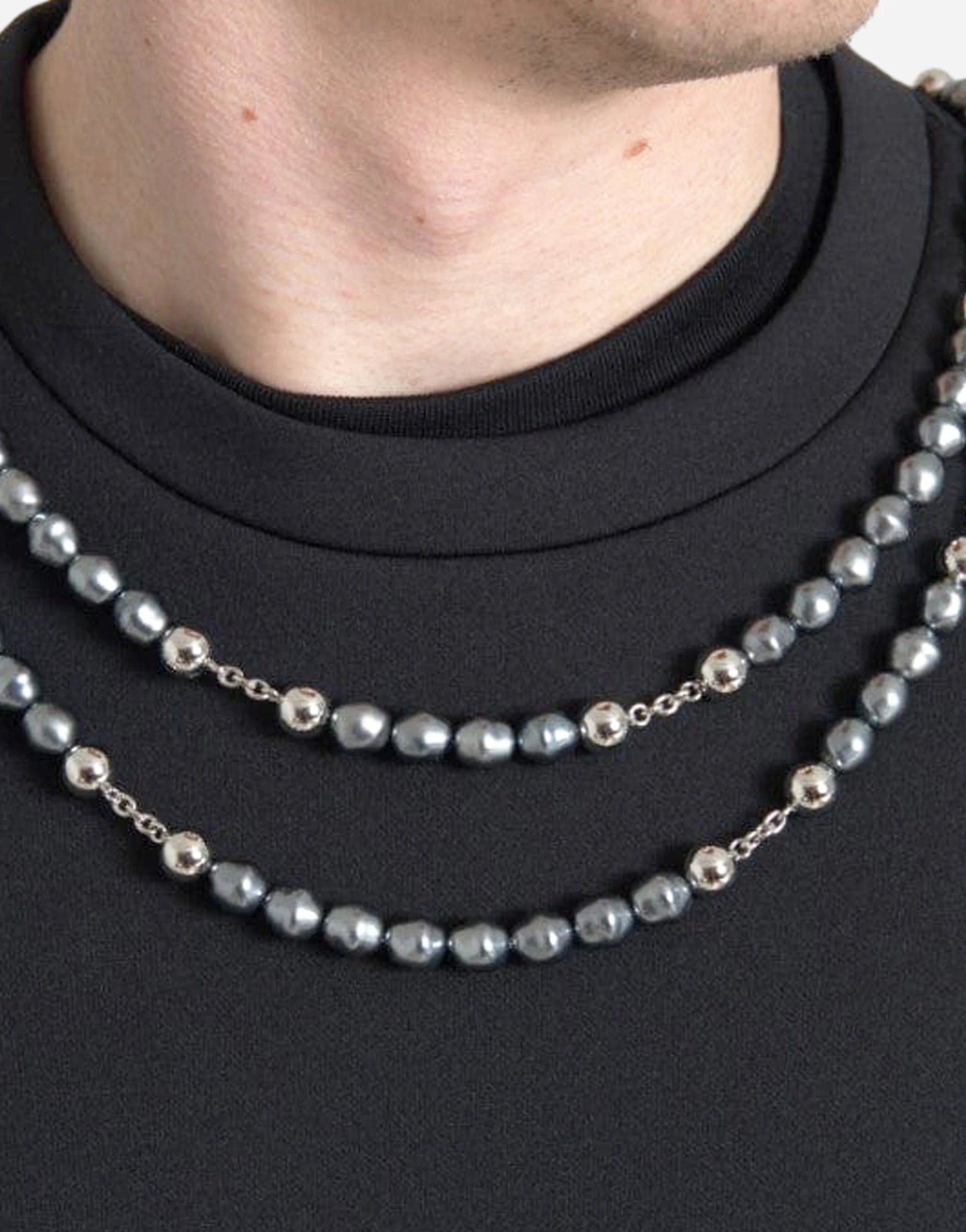 Dolce & Gabbana Necklace Embellished Oversized T-shirt