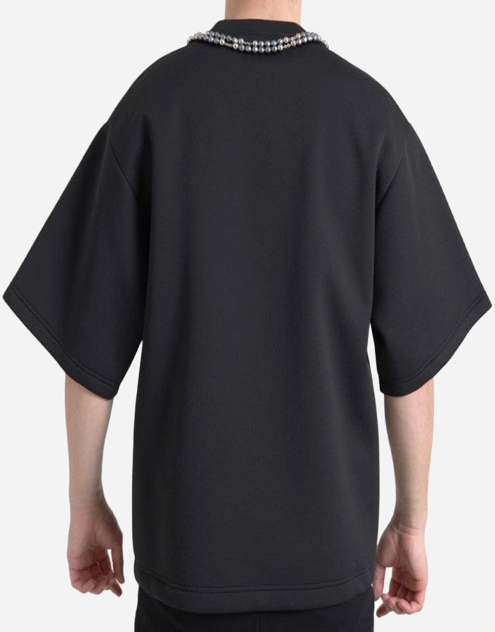 Dolce & Gabbana Necklace Embellished Oversized T-shirt