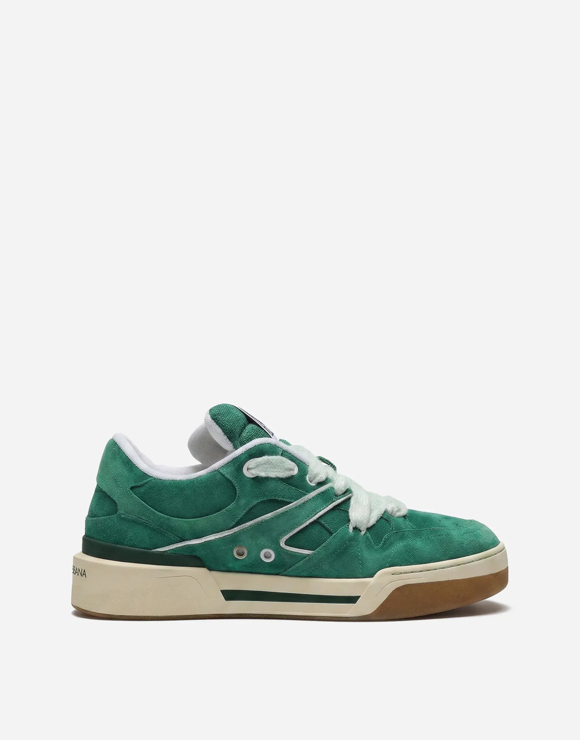 Dolce & Gabbana 'New Roma' Suede Low-Top Sneakers