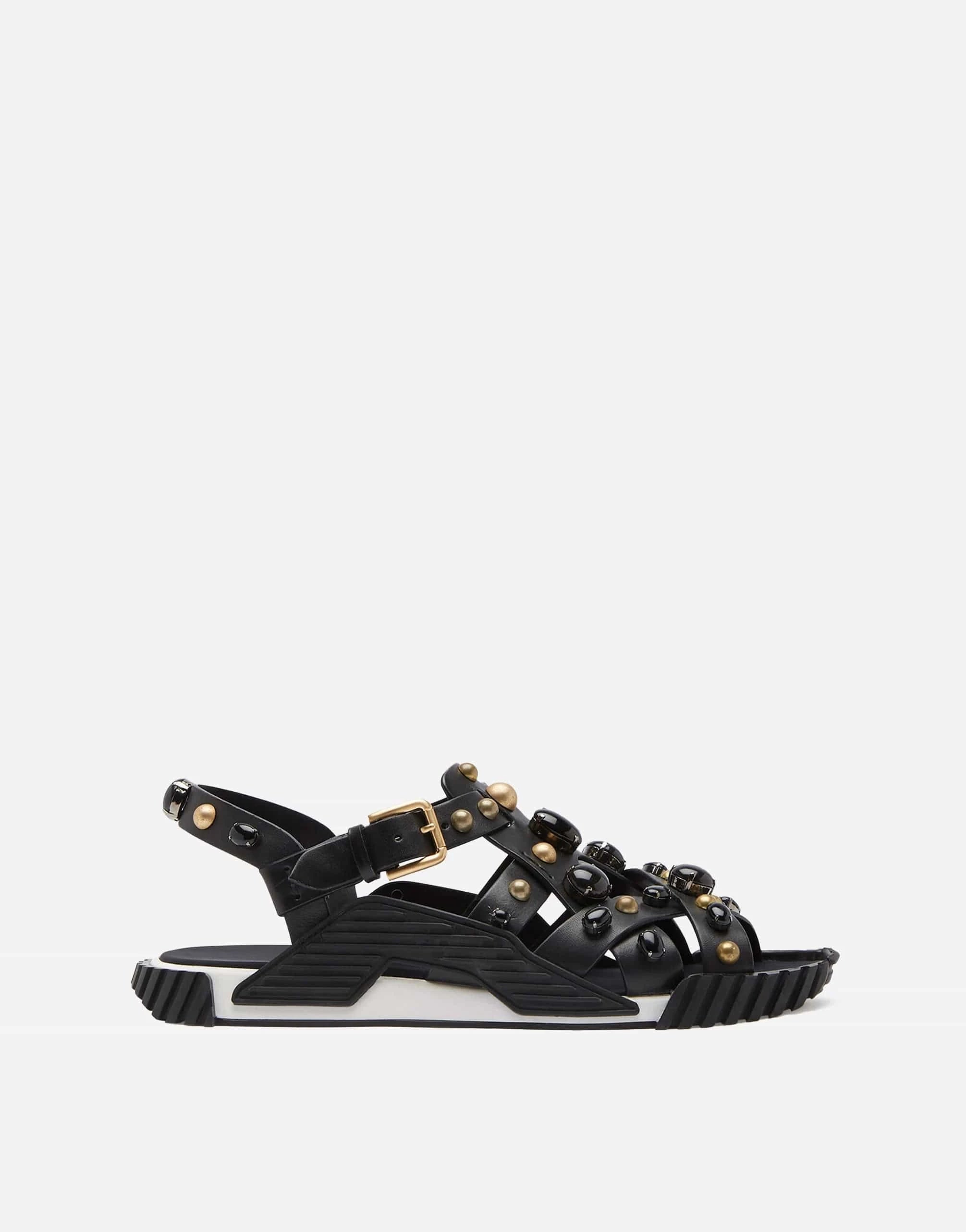 Dolce & Gabbana NS1 Stone Embellished Sandals