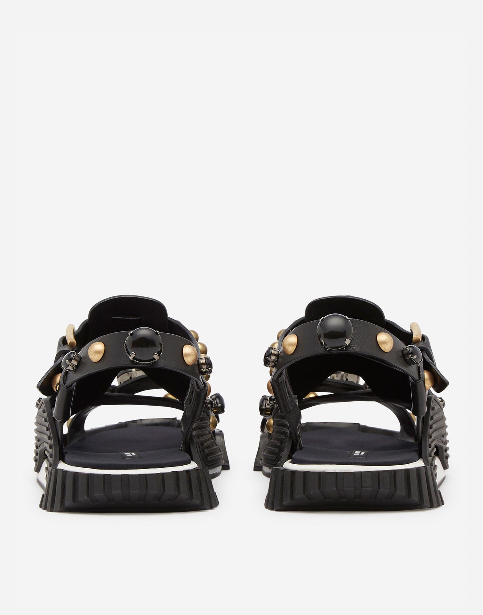 Dolce & Gabbana NS1 Stone Embellished Sandals