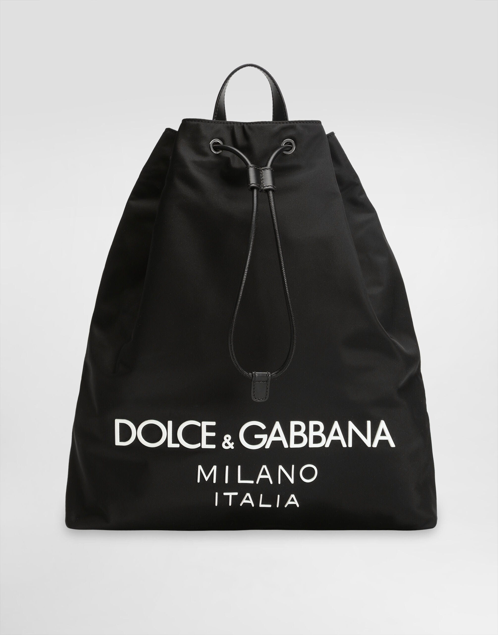 Dolce & Gabbana Nylon Logo Backpack