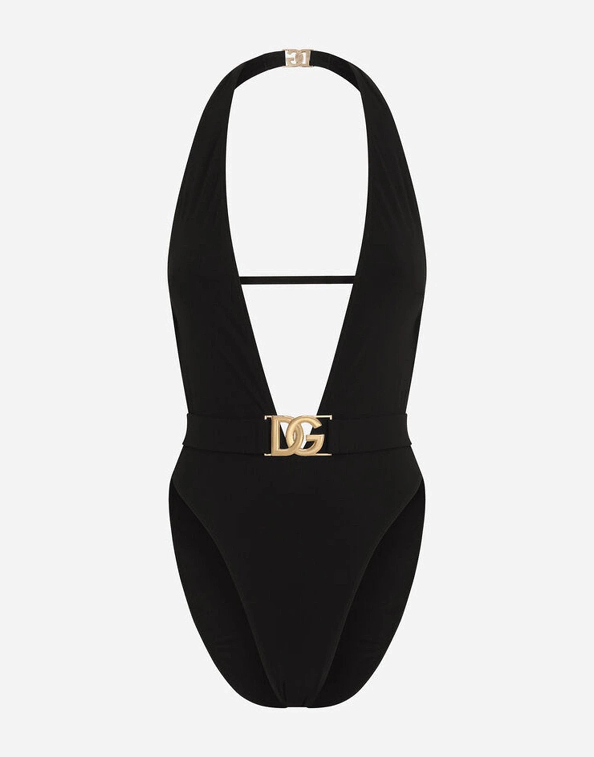 Dolce & Gabbana One-Piece Logo Swimsuit