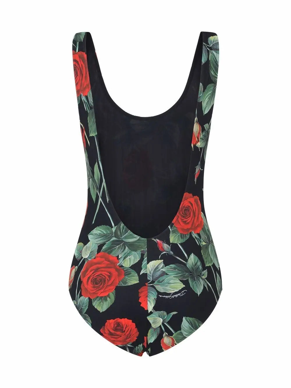 Dolce & Gabbana Dolce & Gabbana One-Piece Rose-Print Swimsuit