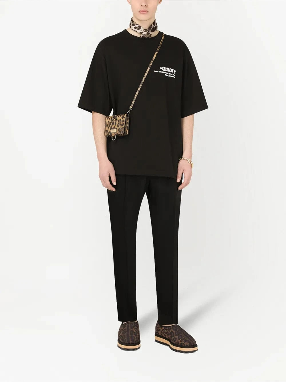 Dolce & Gabbana Only Good Vibes Graphic T-Shirt