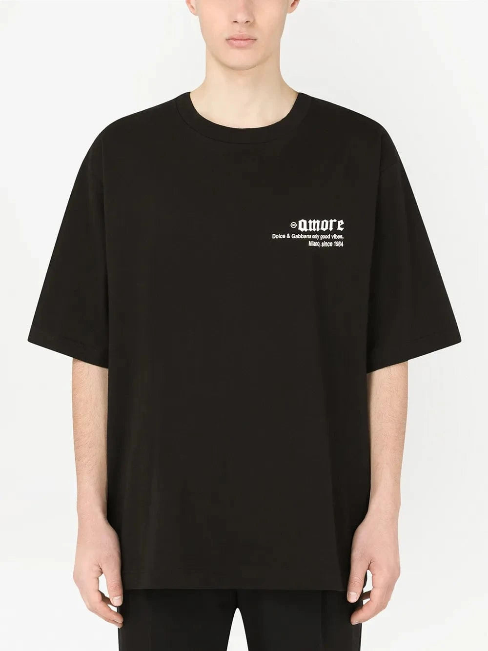 Dolce & Gabbana Only Good Vibes Graphic T-Shirt