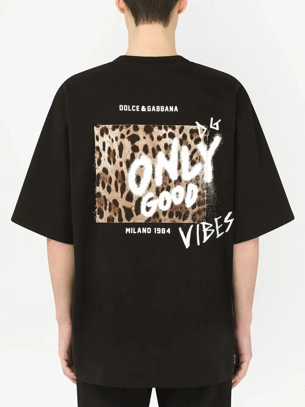 Dolce & Gabbana Only Good Vibes Graphic T-Shirt