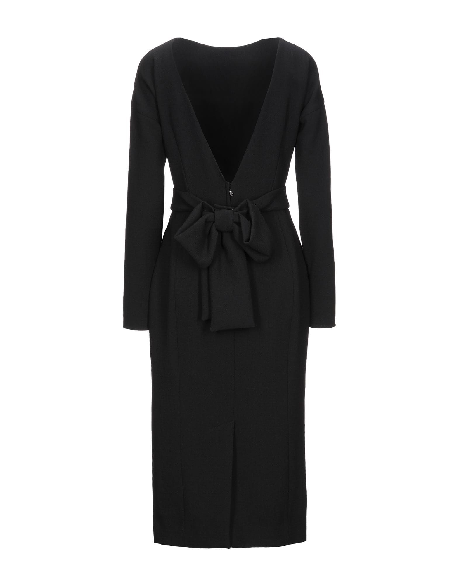 Dolce & Gabbana Open Back Belted Midi Dress