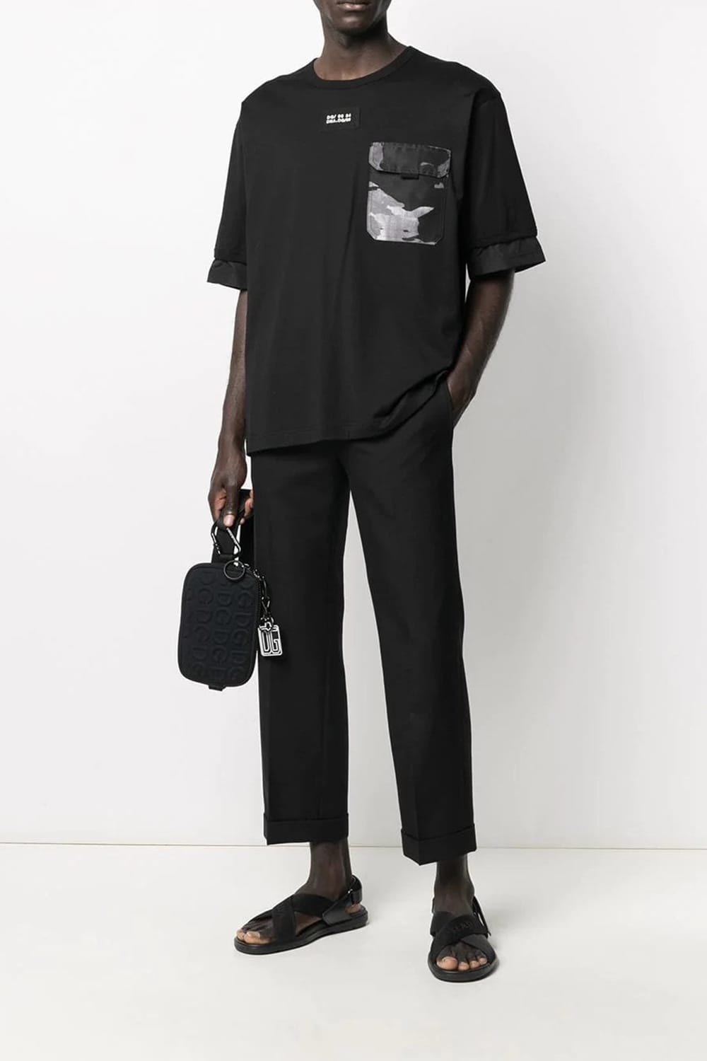 Dolce & Gabbana Oversize Pocket T-Shirt