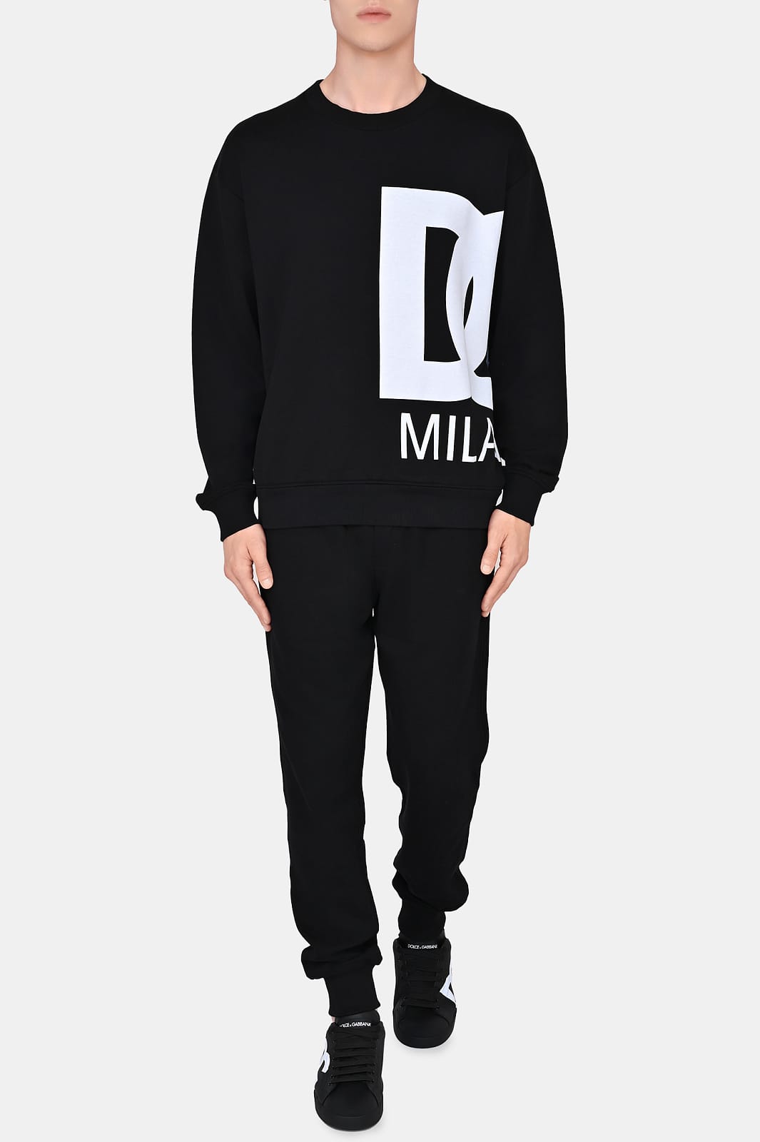 加大版DG标志卫衣 - alternate view