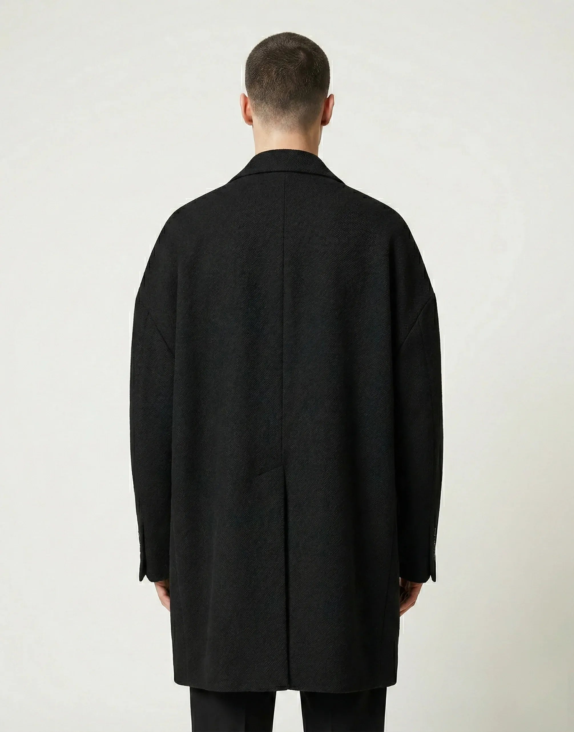 Dolce & Gabbana Oversized Double-Breasted Wool Coat