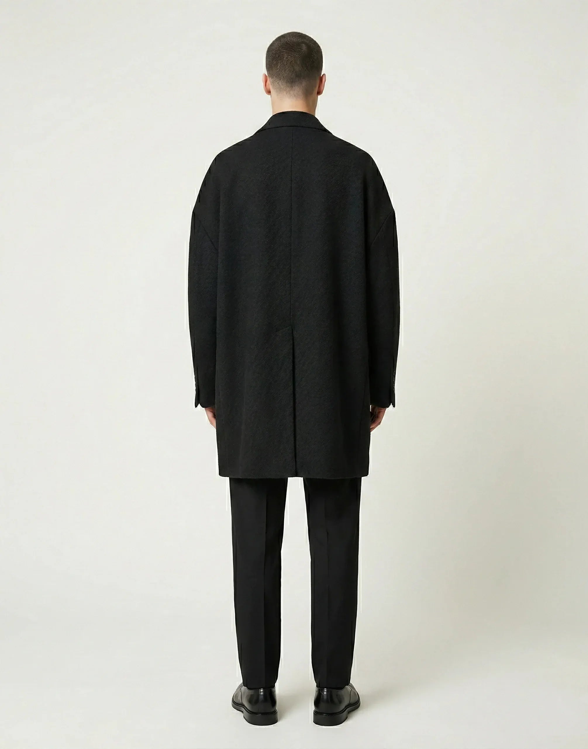 Dolce & Gabbana Oversized Double-Breasted Wool Coat