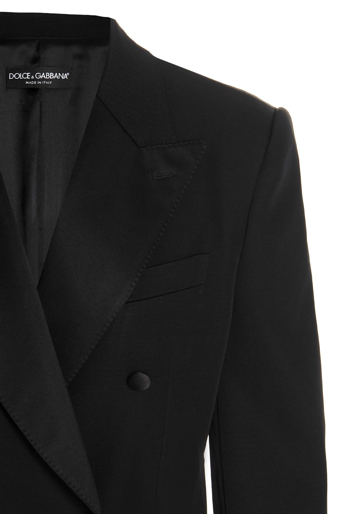 Dolce & Gabbana Dolce & Gabbana Padded Shoulder Double-Breasted Blazer Jacket