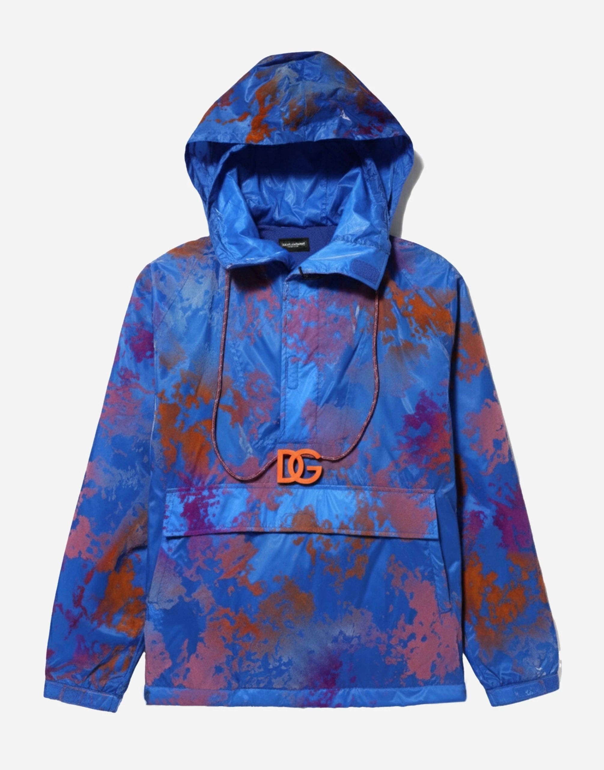 Dolce & Gabbana Dolce & Gabbana Paint Splatter Hooded Anorak Jacket