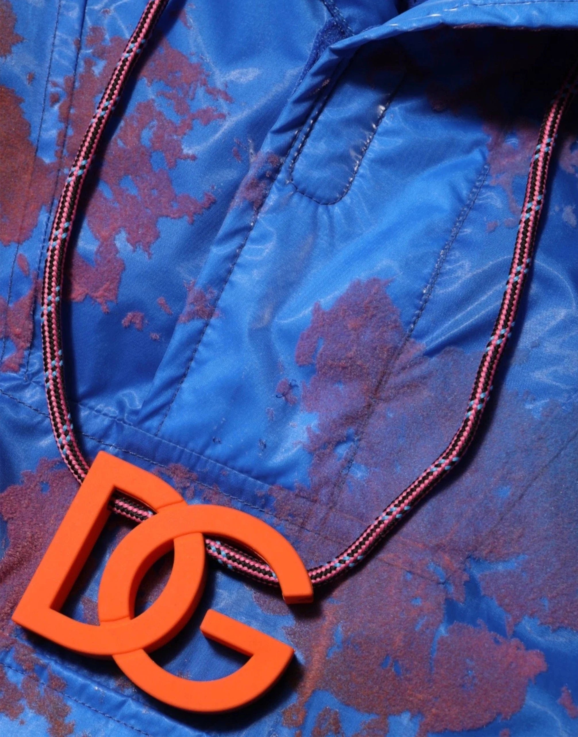 Dolce & Gabbana Dolce & Gabbana Paint Splatter Hooded Anorak Jacket