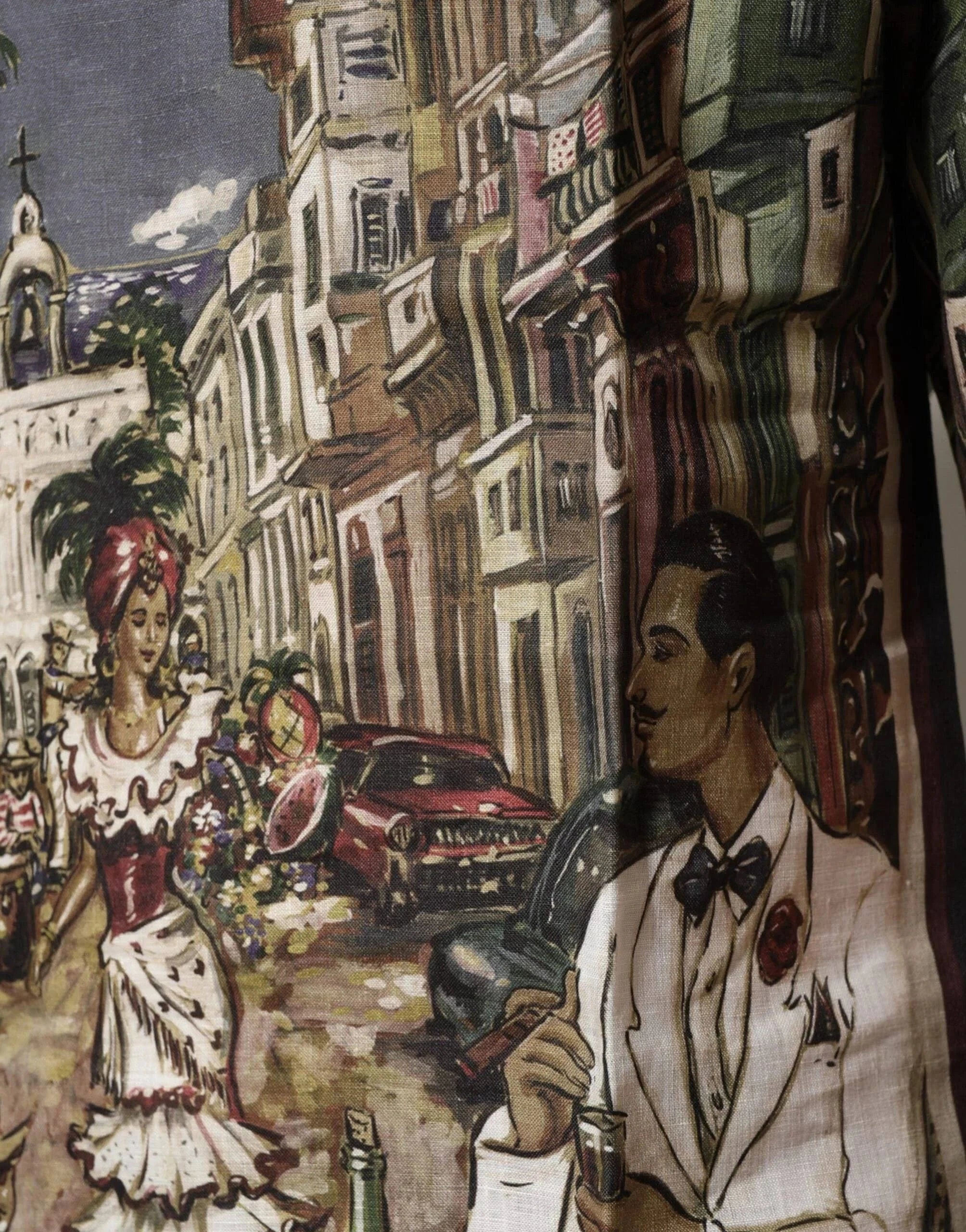 Dolce & Gabbana Palermo Jazz Print T-Shirt