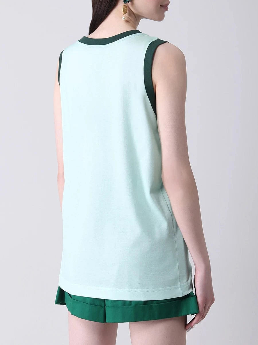 Dolce & Gabbana Palermo Print Tank Top