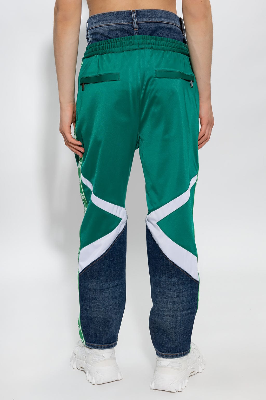 Dolce & Gabbana Panelled Side Bands Trousers