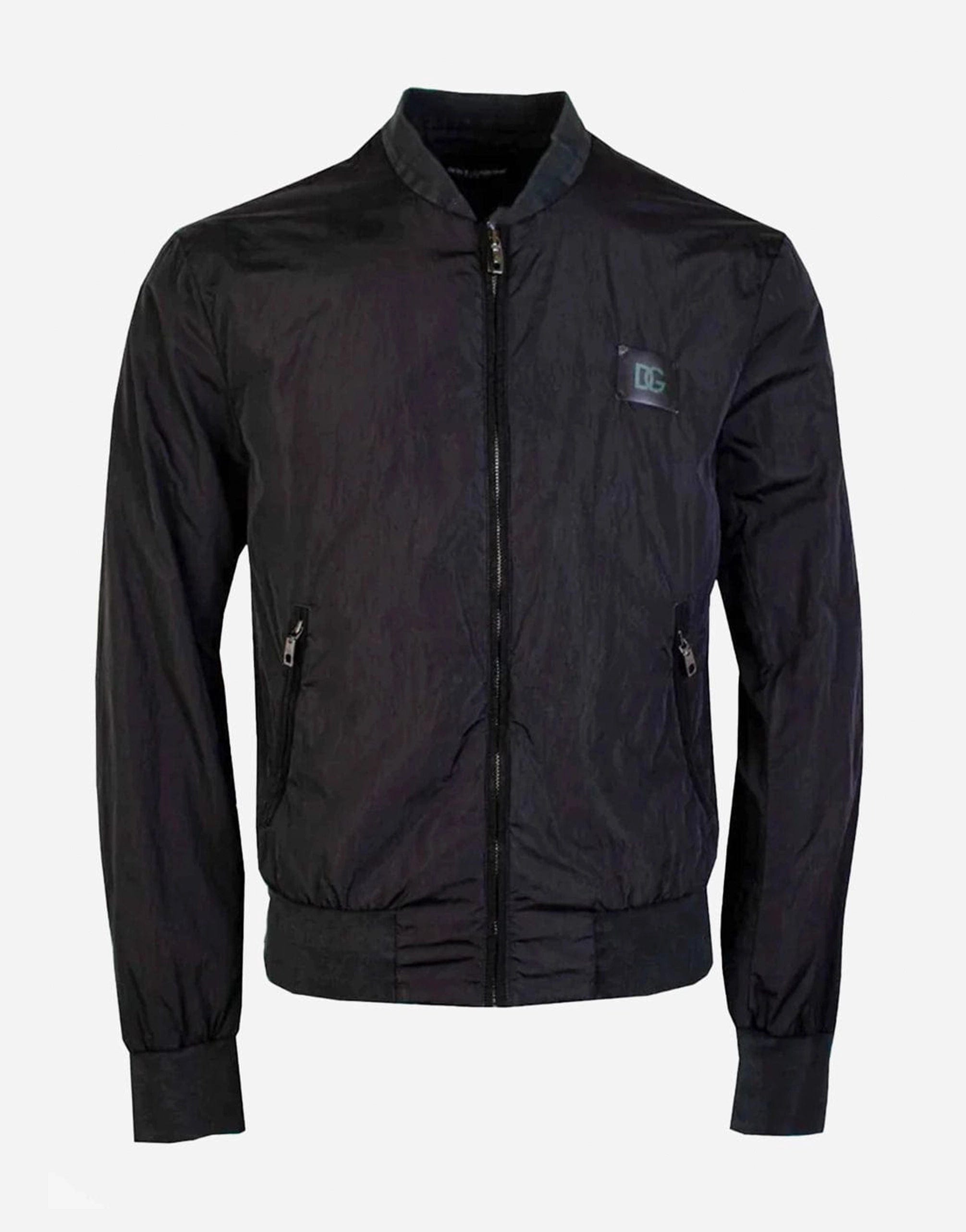 Dolce & Gabbana Patch Logo Bomber Jacket