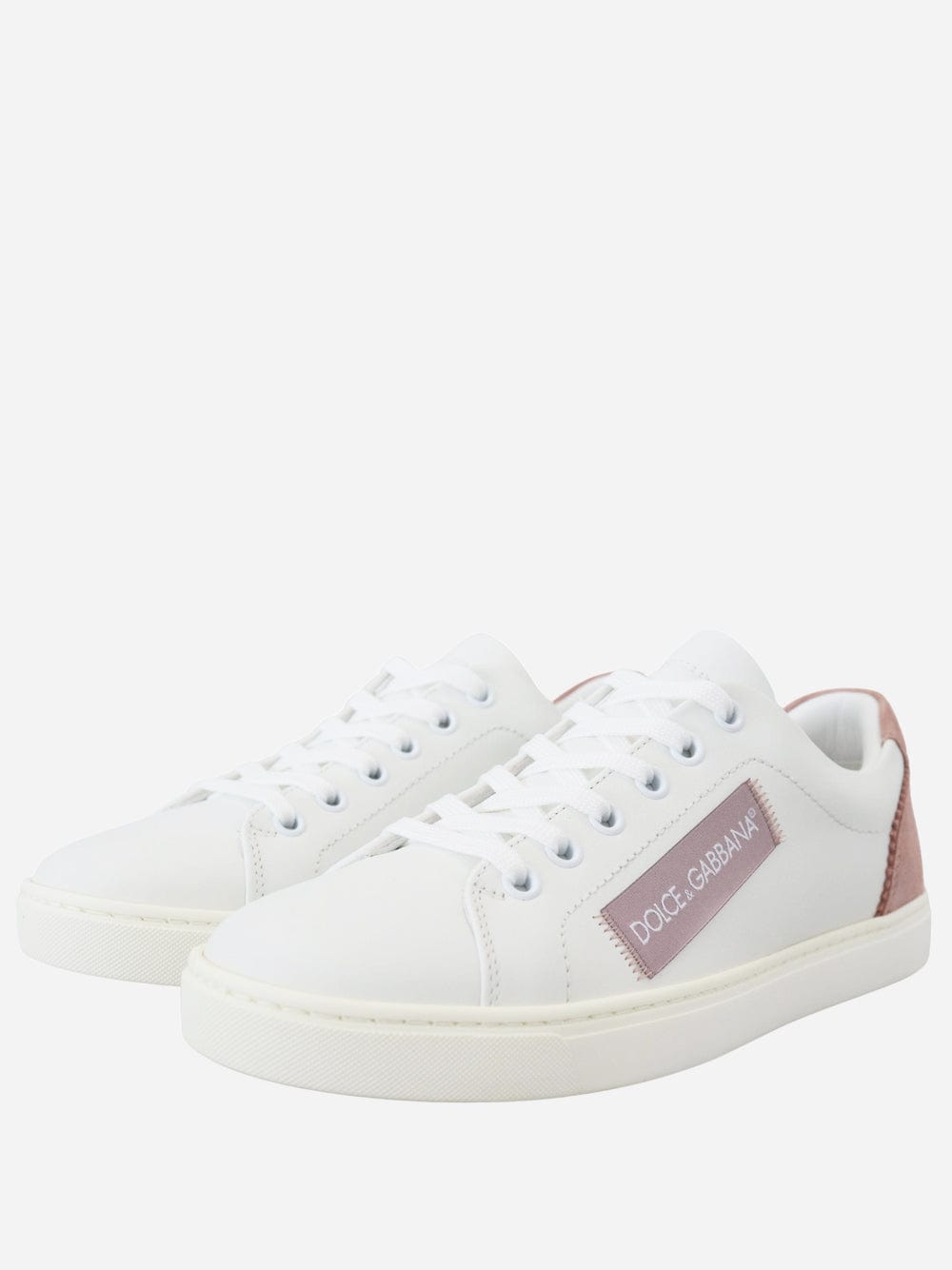 Dolce & Gabbana Dolce & Gabbana Patch Logo Low Top Sneakers