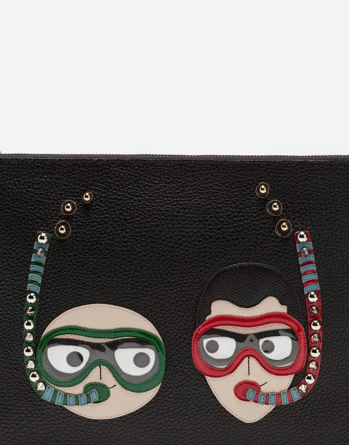Dolce & Gabbana Patches Of The Designers Clutch