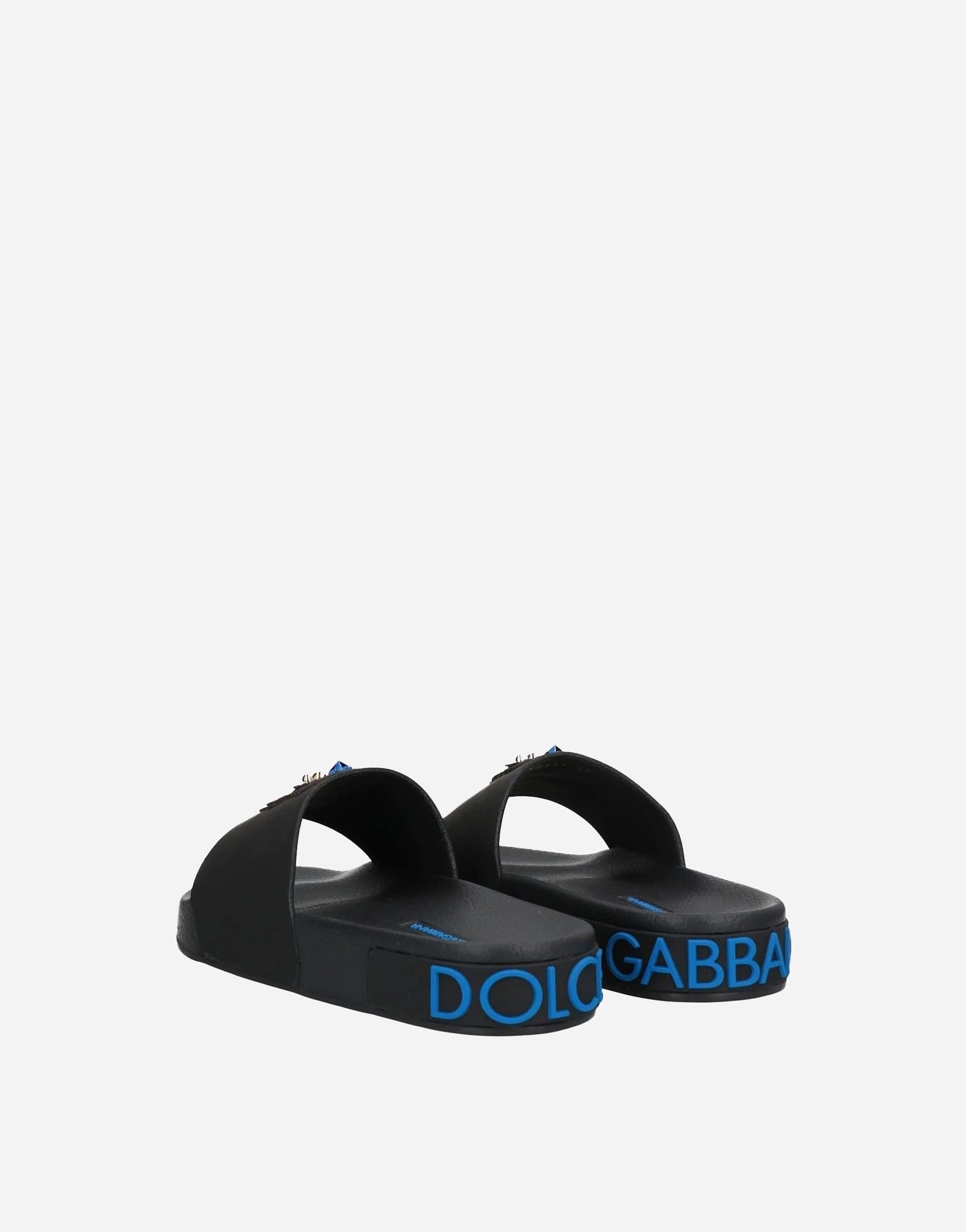 Dolce & Gabbana Patches Of The Designers Slides