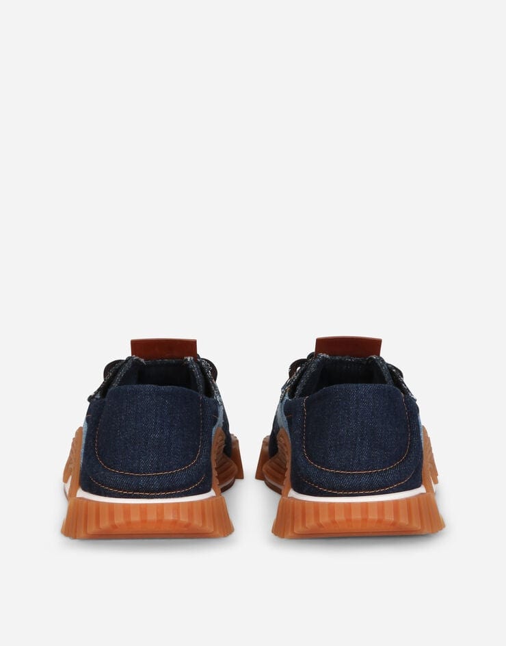 Dolce & Gabbana Patchwork Denim NS1 Sneakers