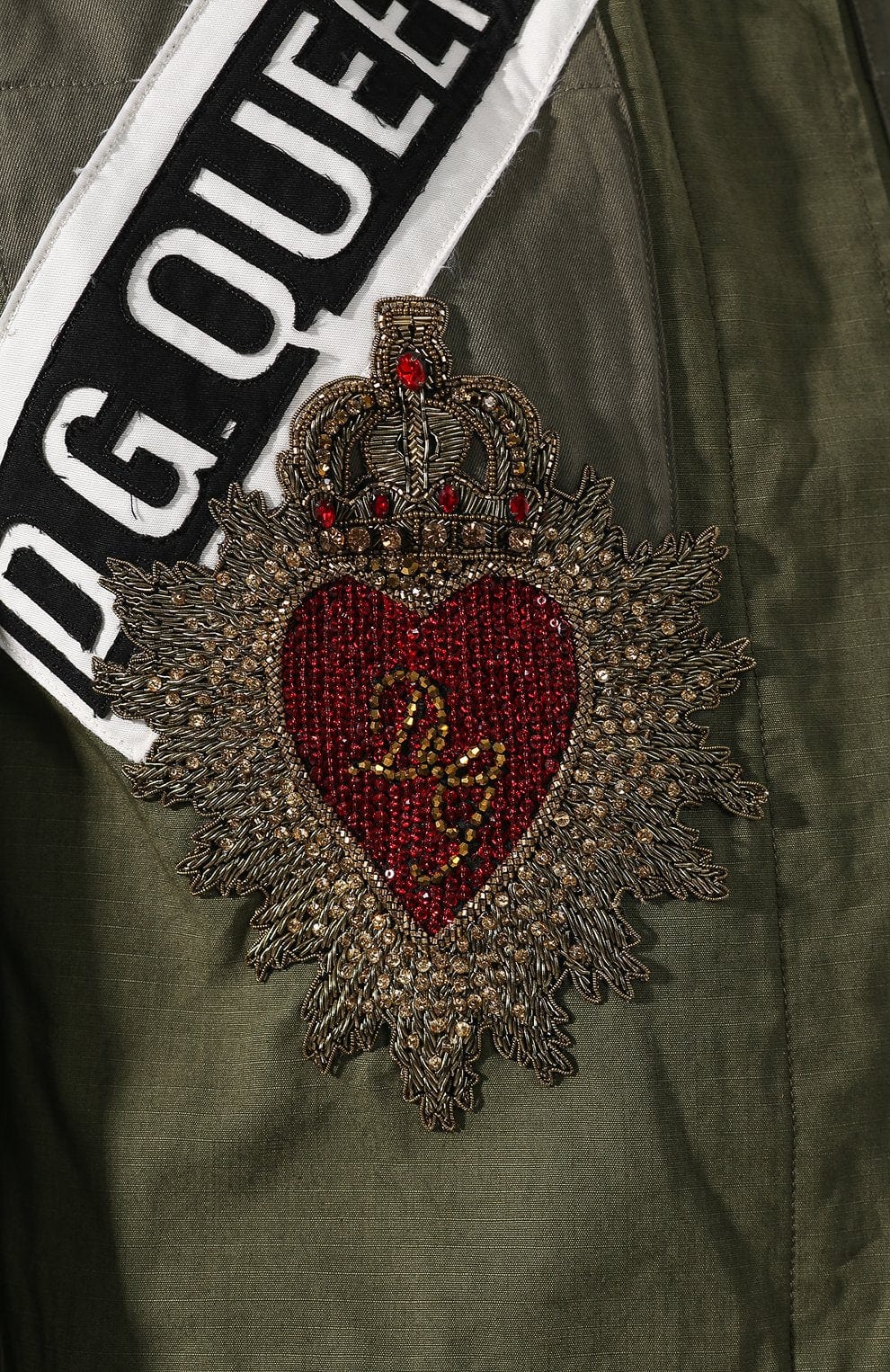 Dolce & Gabbana Patchwork Military Jacket