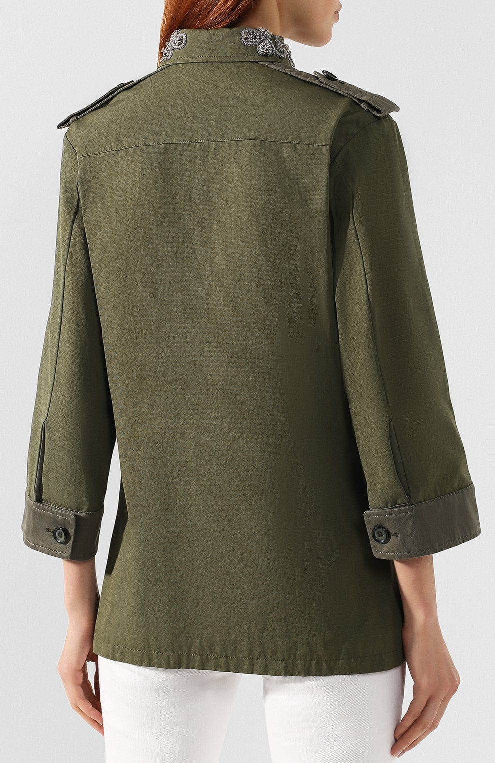 Dolce & Gabbana Patchwork Military Jacket