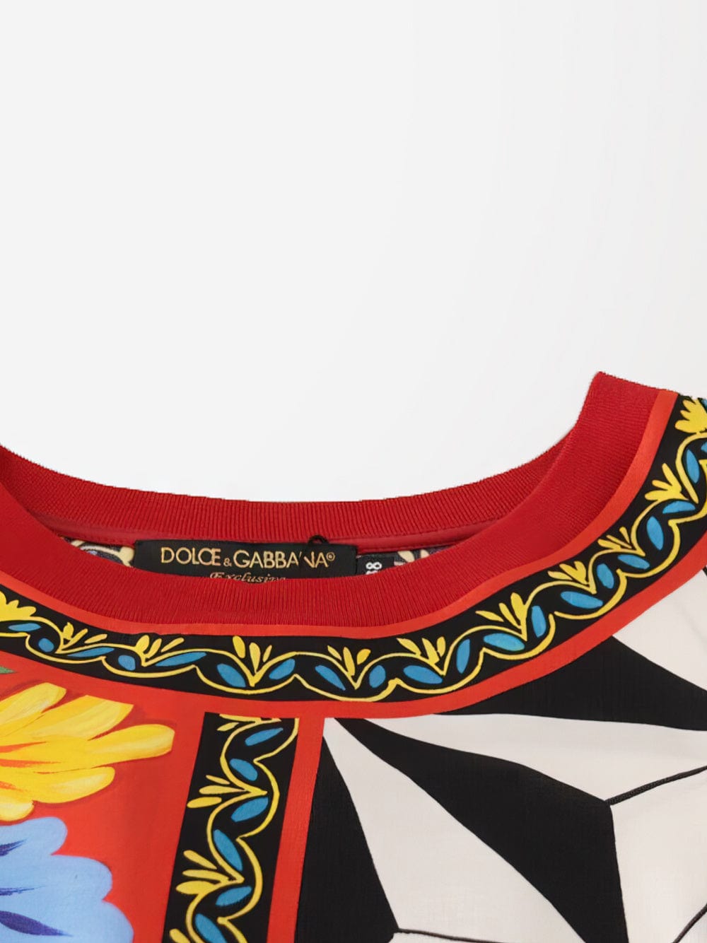 Dolce & Gabbana Patchwork Printed Blouse