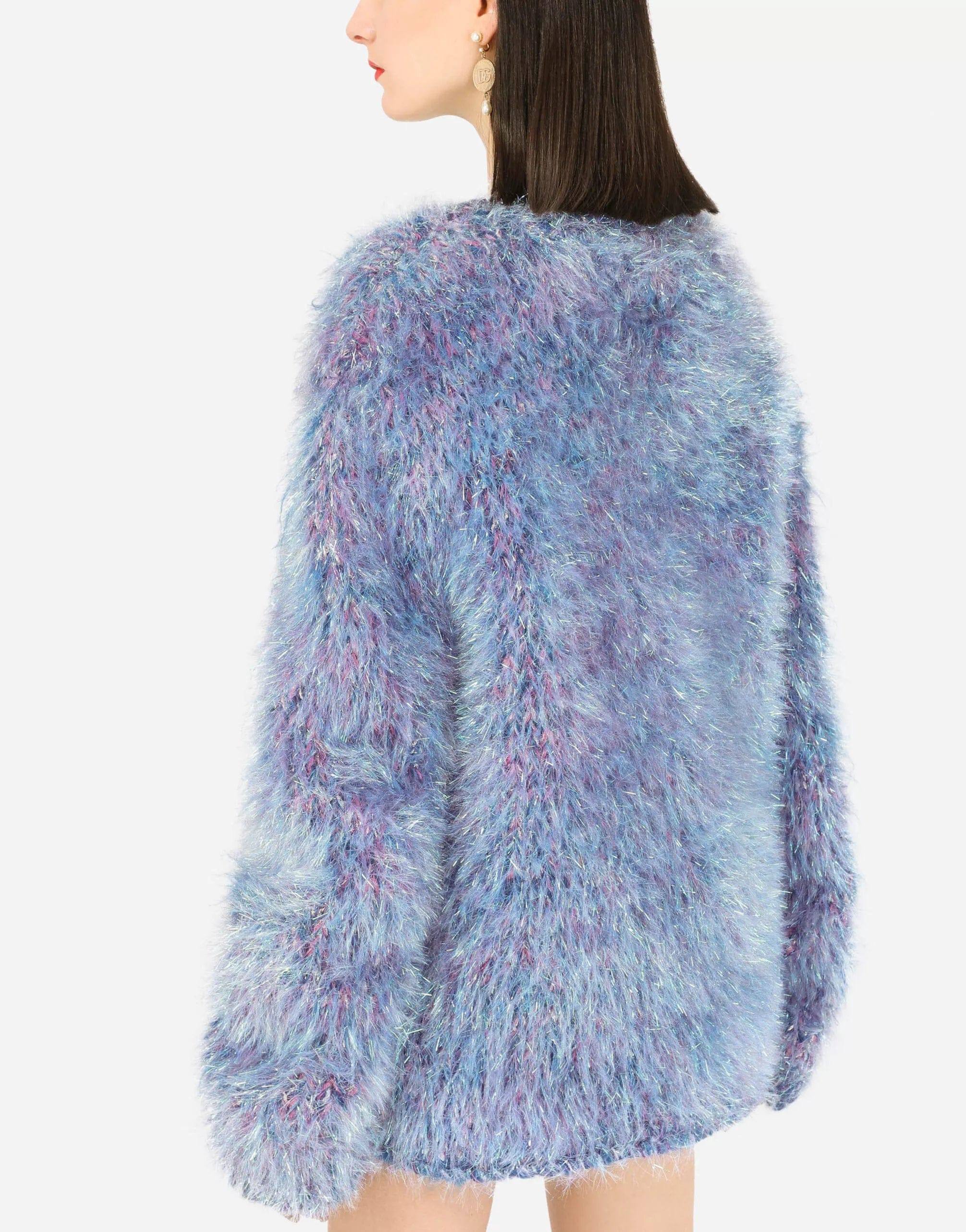 Dolce & Gabbana Pearl DG Buttons Knit Jacket