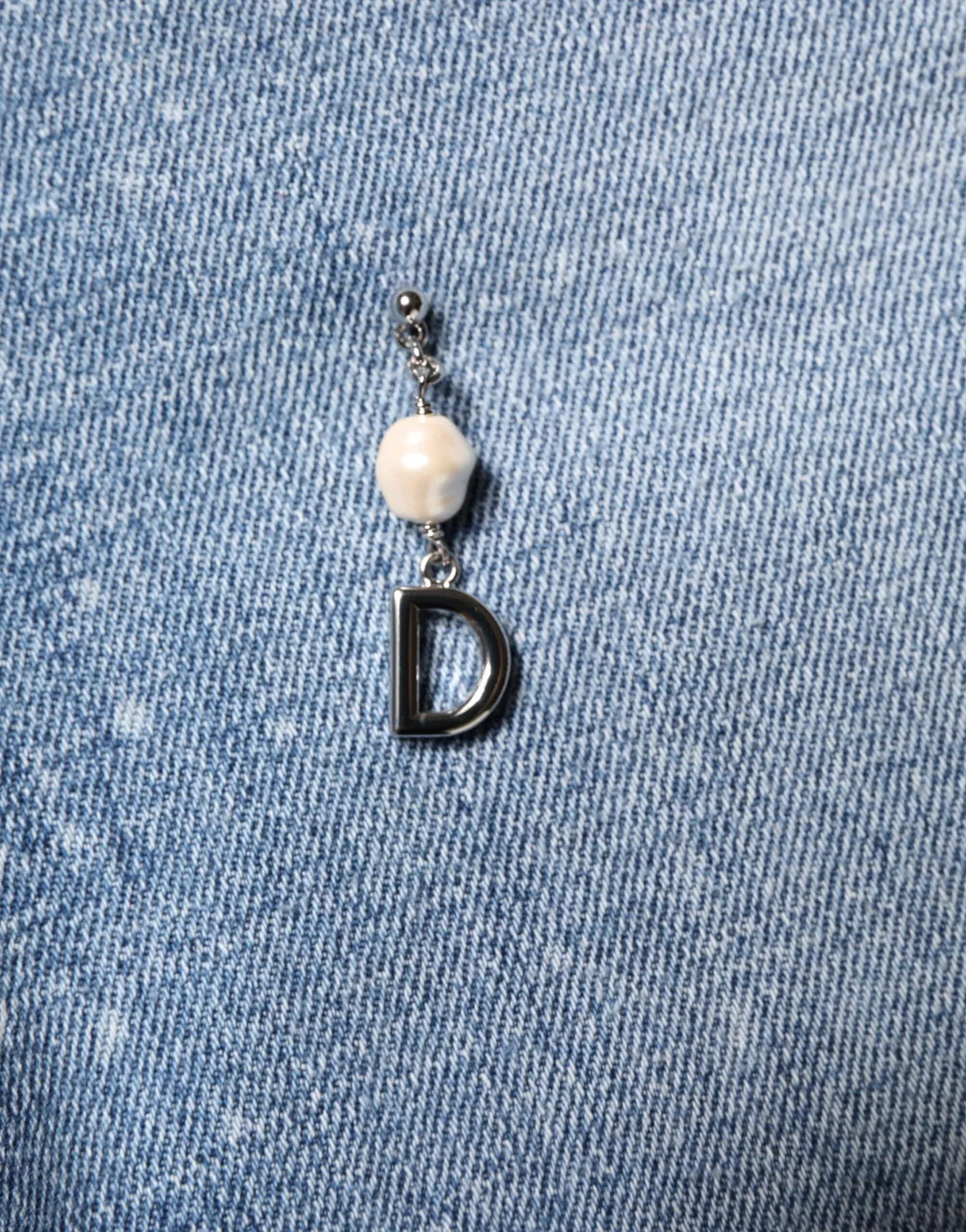 Dolce & Gabbana Pearl Embellished Jeans