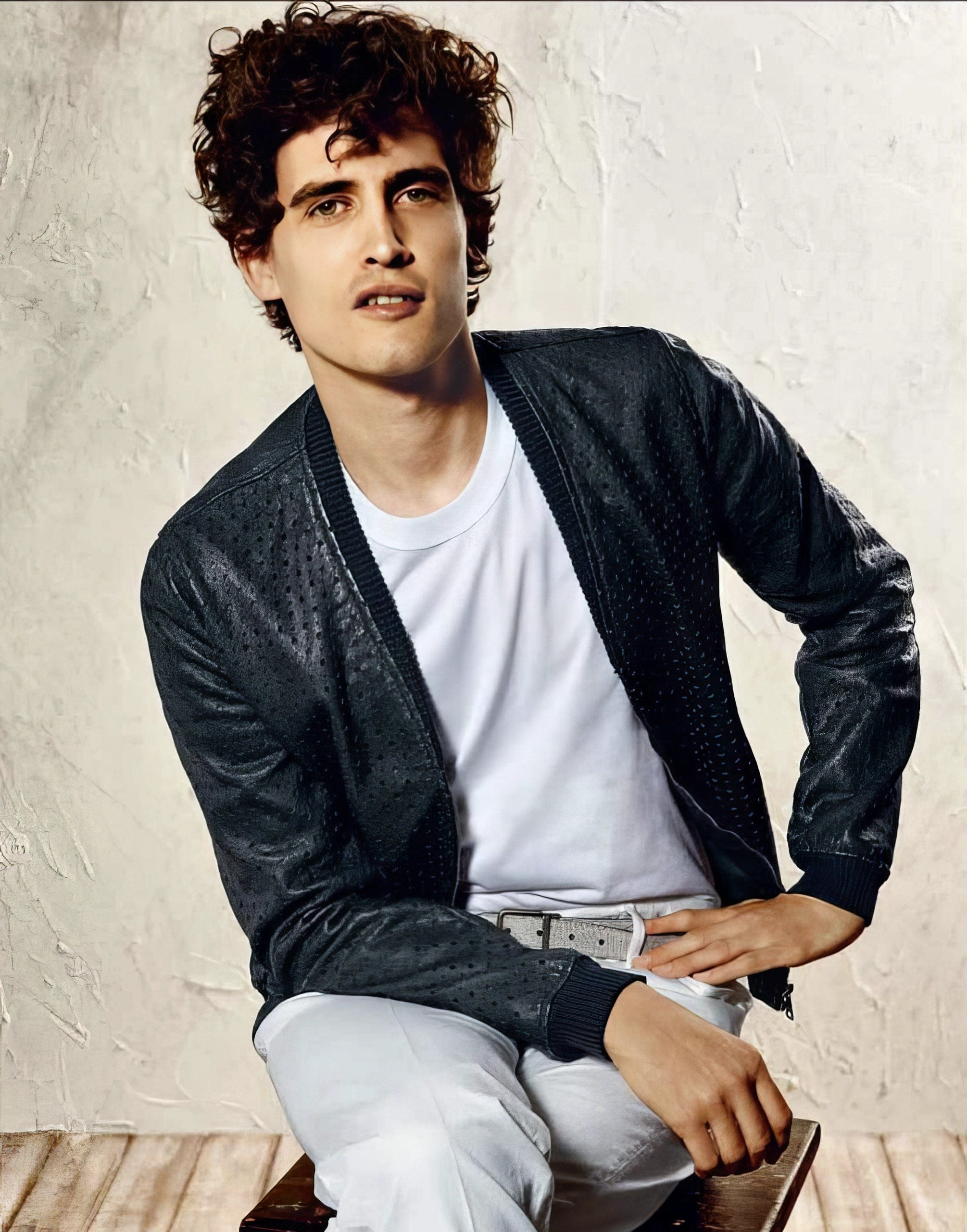 Dolce & Gabbana Perforated Bomber Jacket