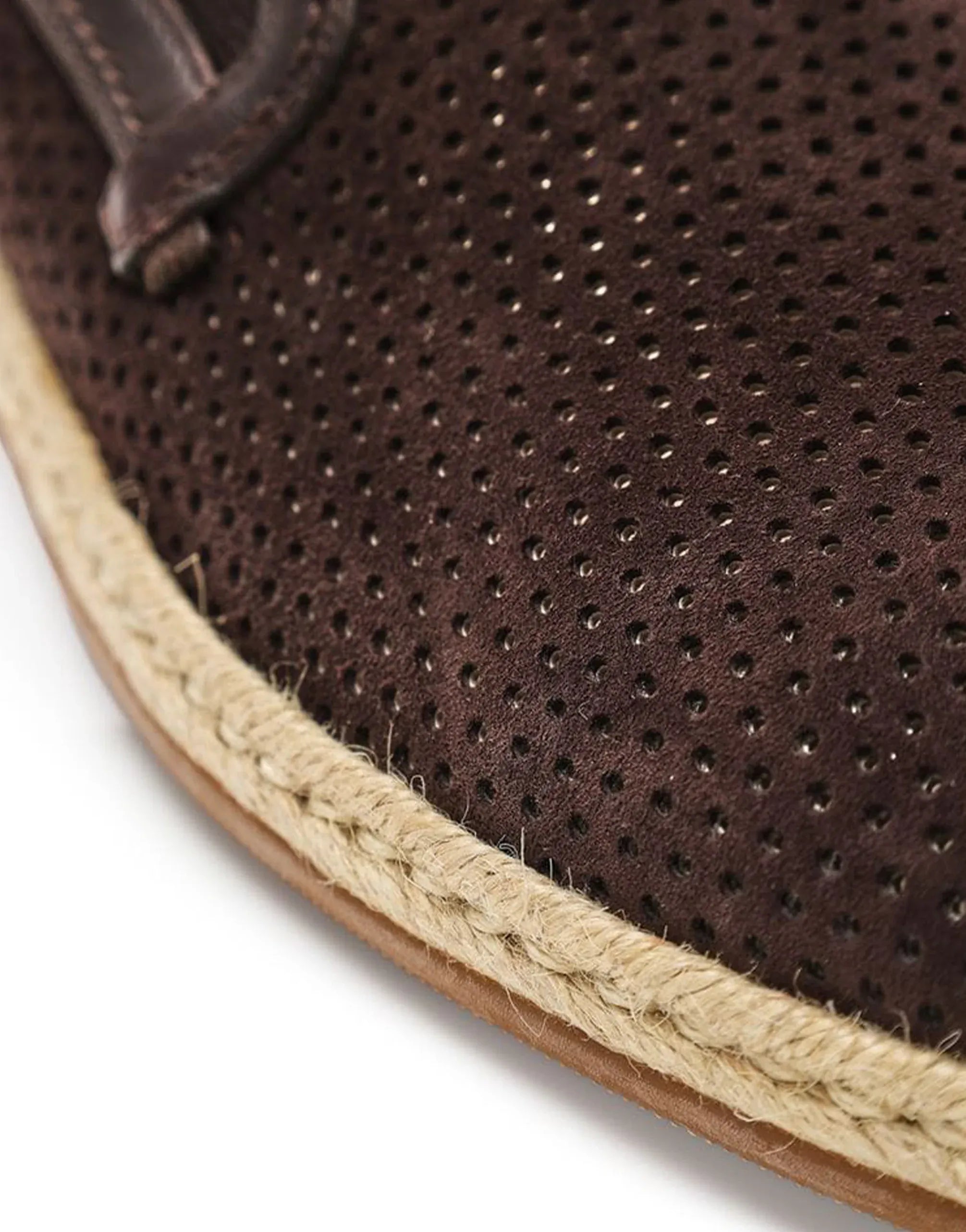 Dolce & Gabbana Perforated Suede Slippers