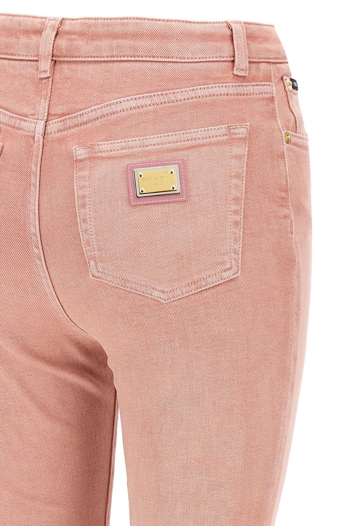 Dolce & Gabbana Dolce & Gabbana Pink High Waist Jeans