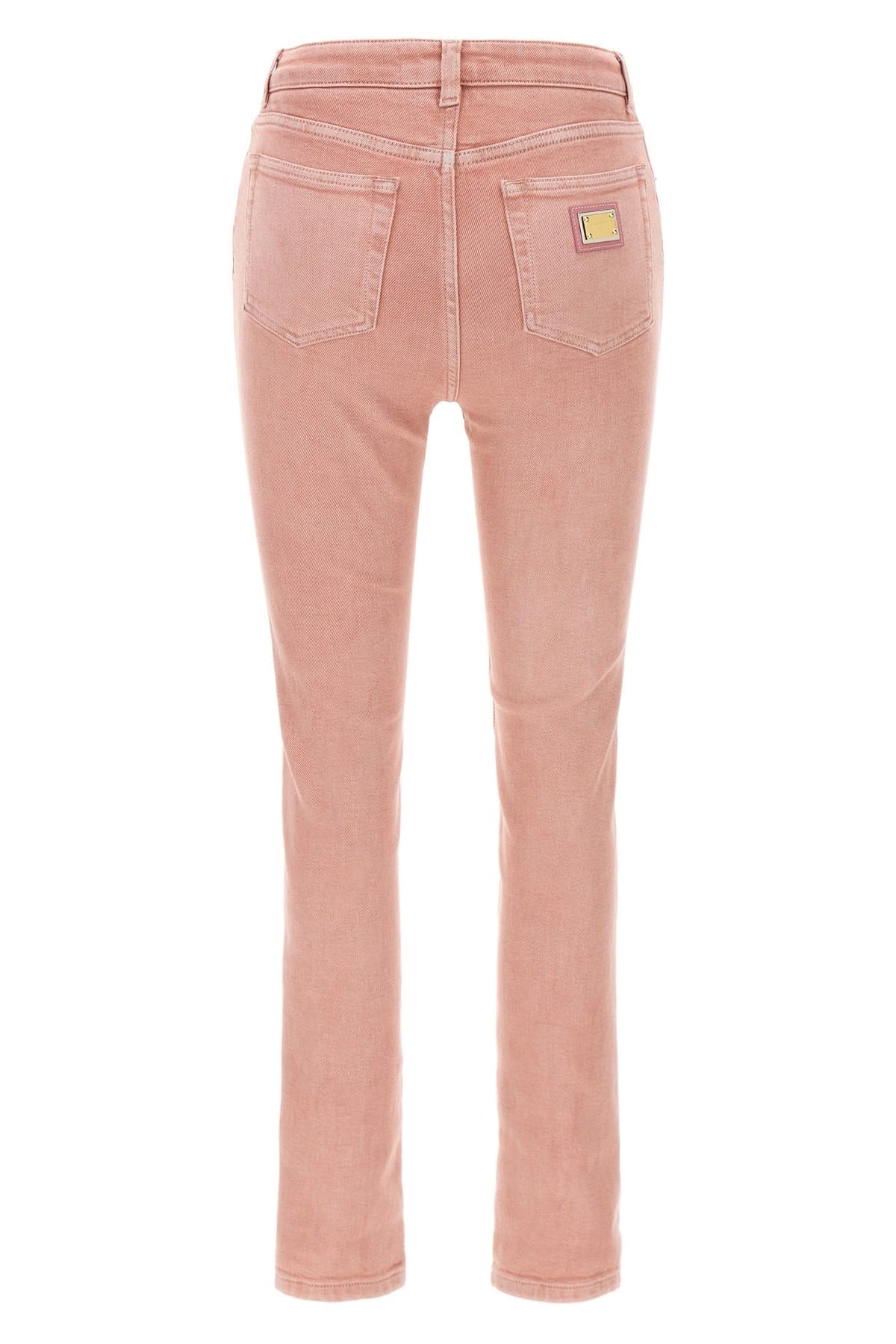 Dolce & Gabbana Dolce & Gabbana Pink High Waist Jeans