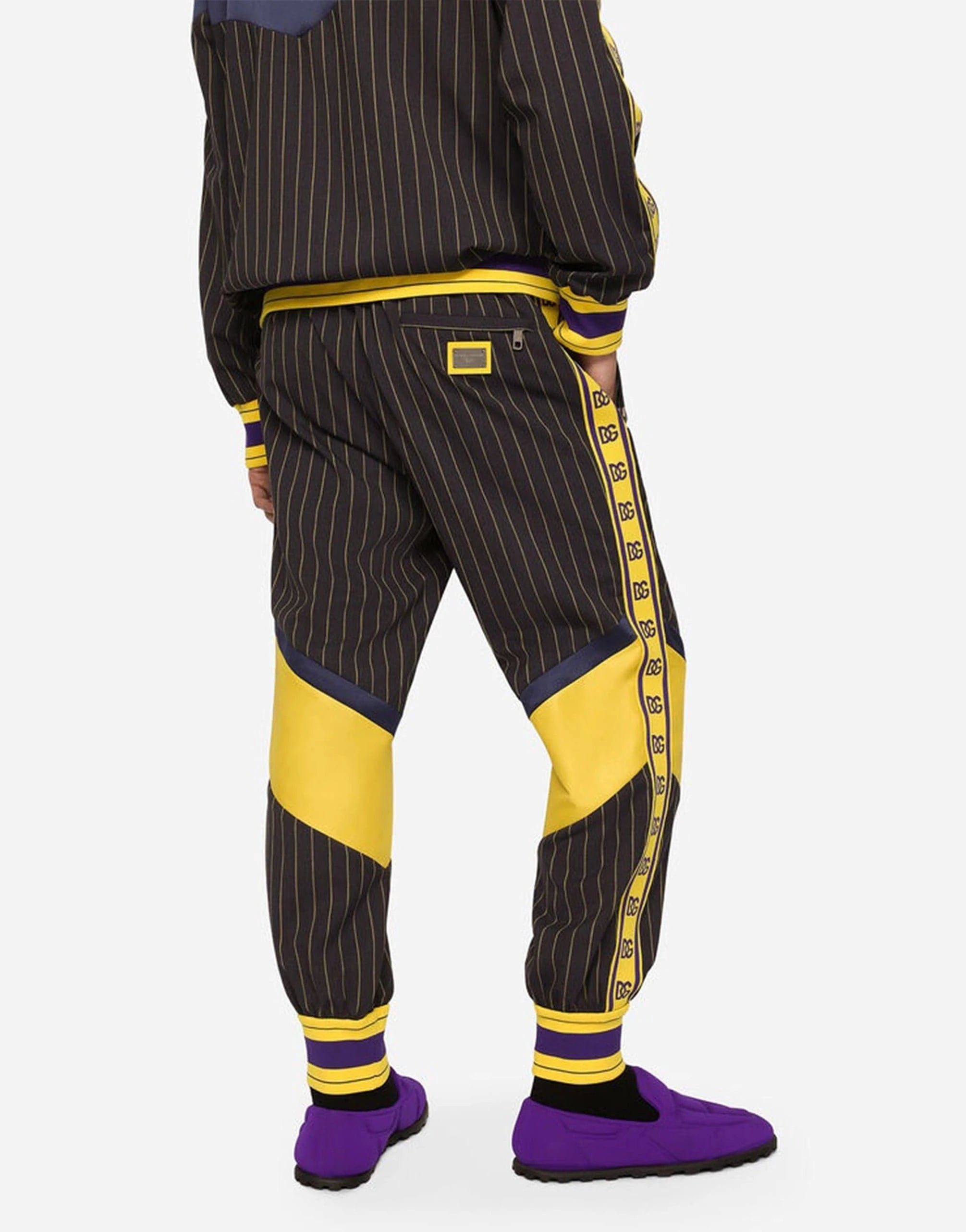 Dolce & Gabbana Pinstripe Jogging Pants