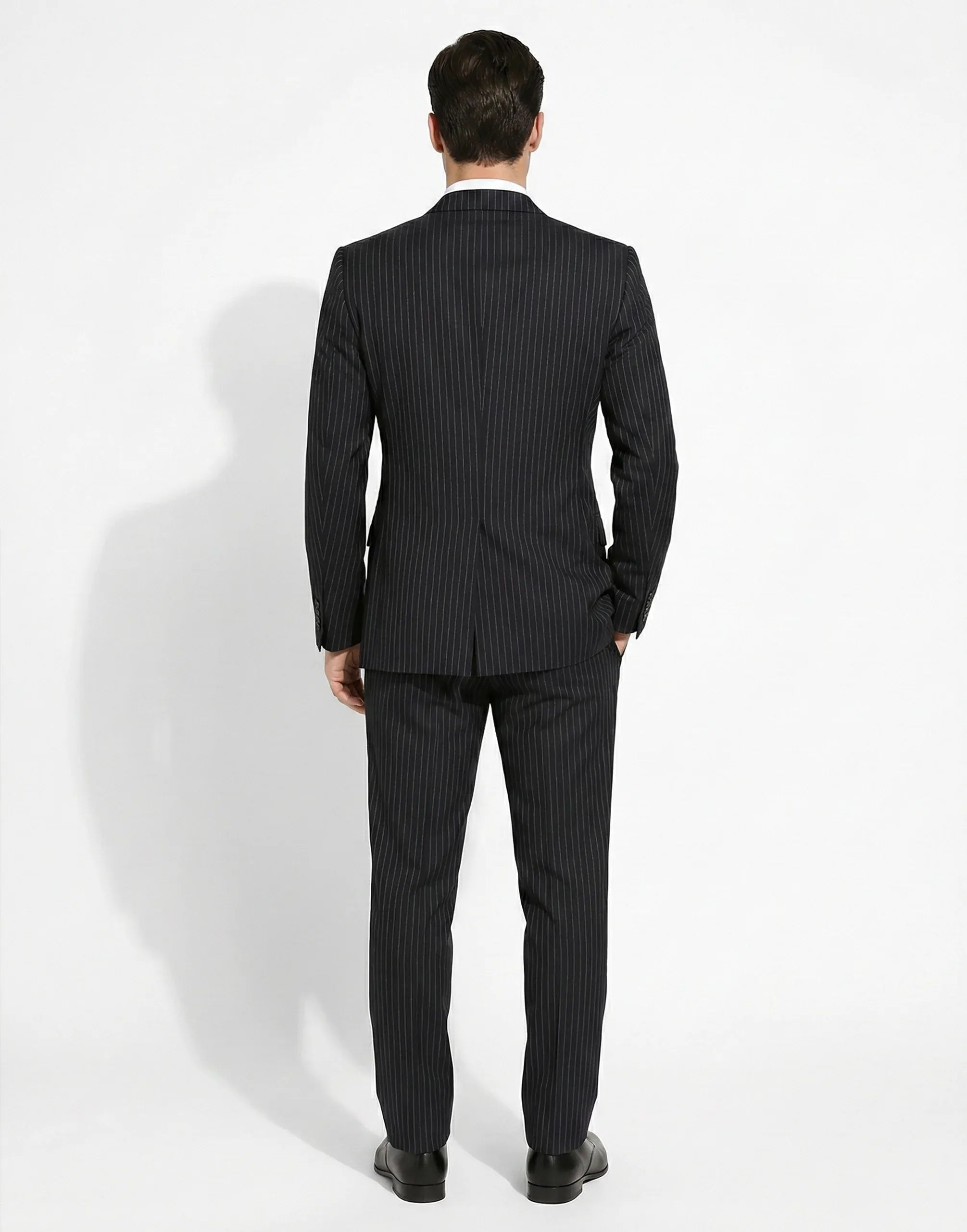 Dolce & Gabbana Pinstripe Stretch Cotton Blazer