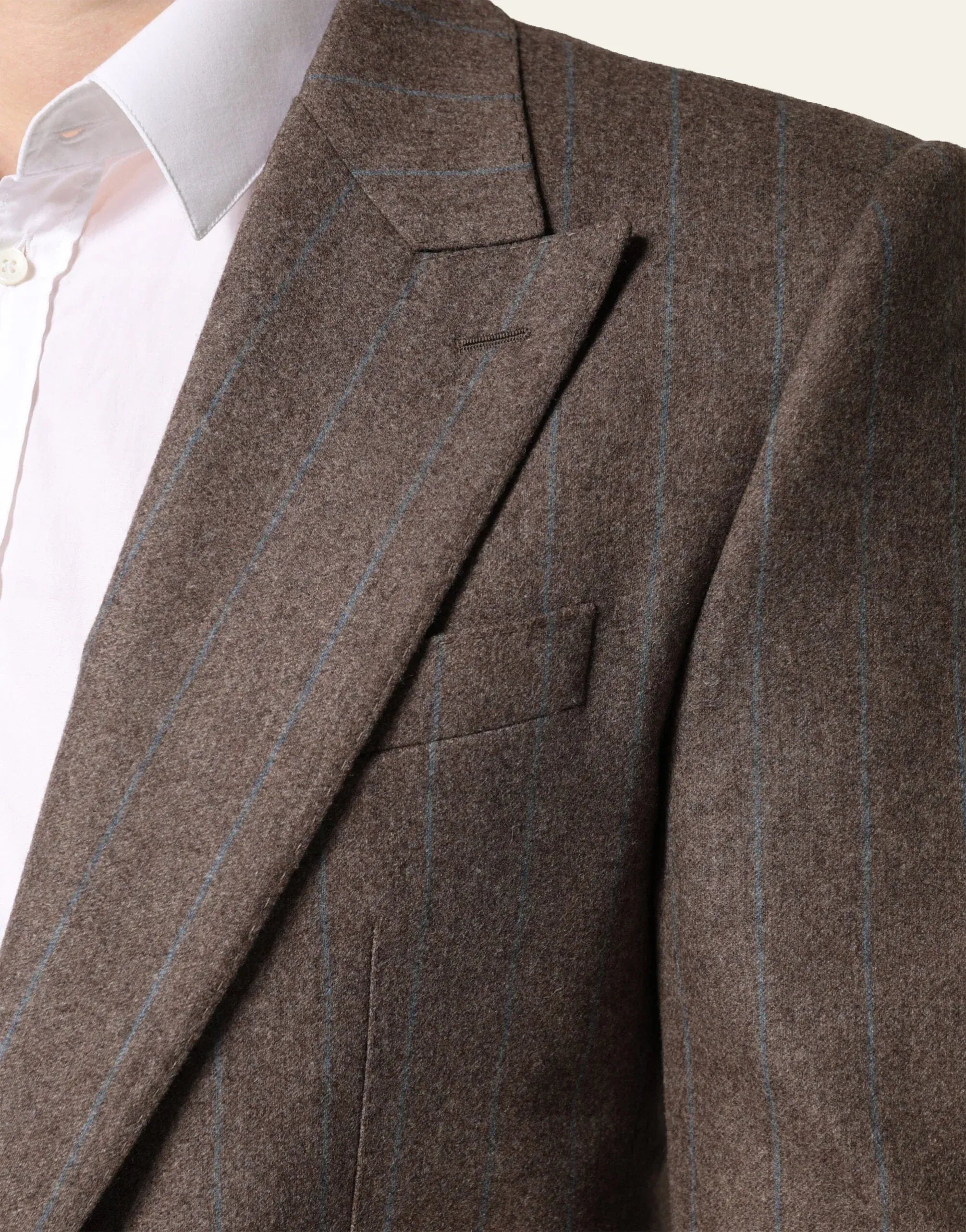 Dolce & Gabbana 条纹羊毛西装外套