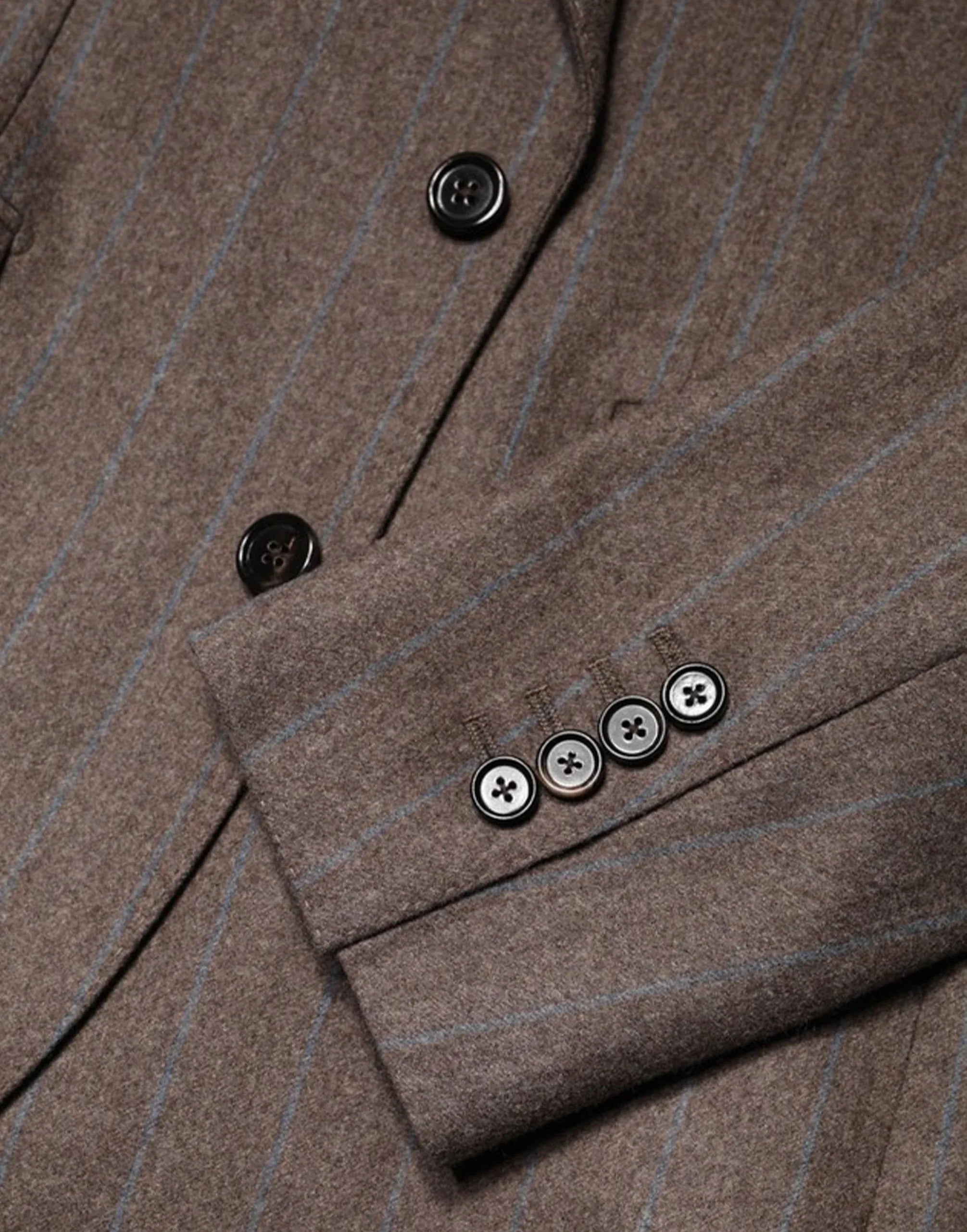 Dolce & Gabbana 条纹羊毛西装外套