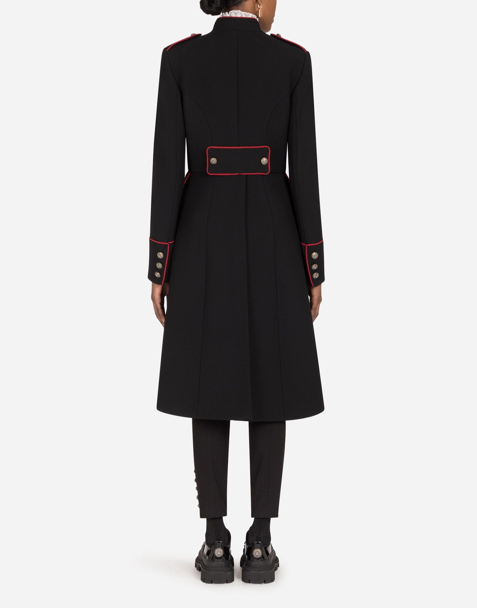 Dolce & Gabbana Piping Woolen Jacket