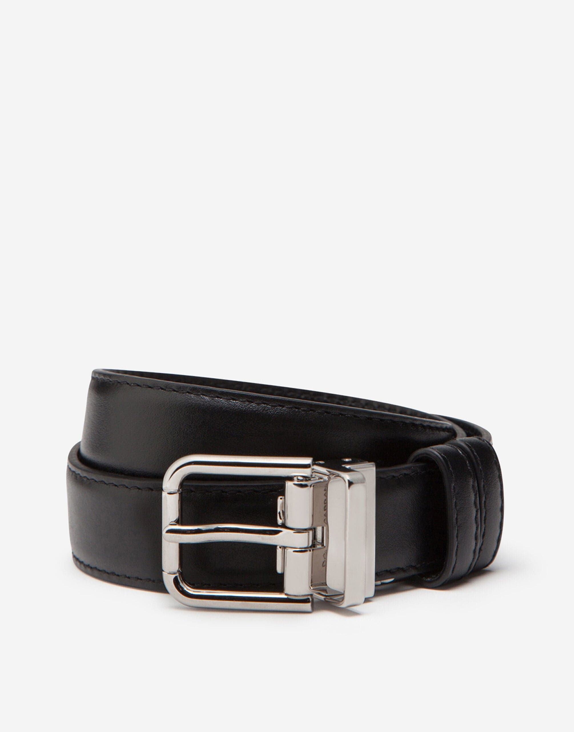 Dolce & Gabbana Plain Leather Belt