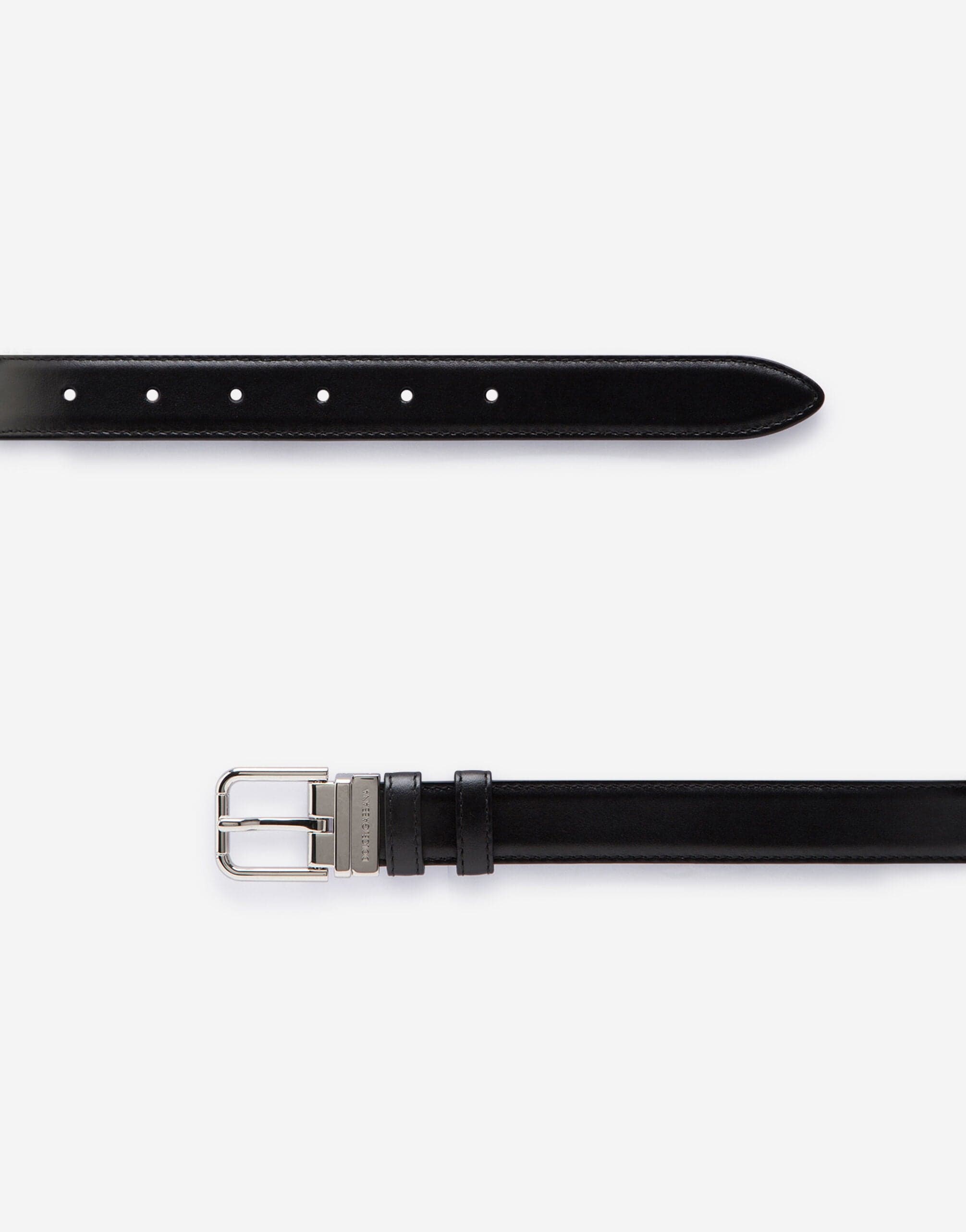 Dolce & Gabbana Plain Leather Belt