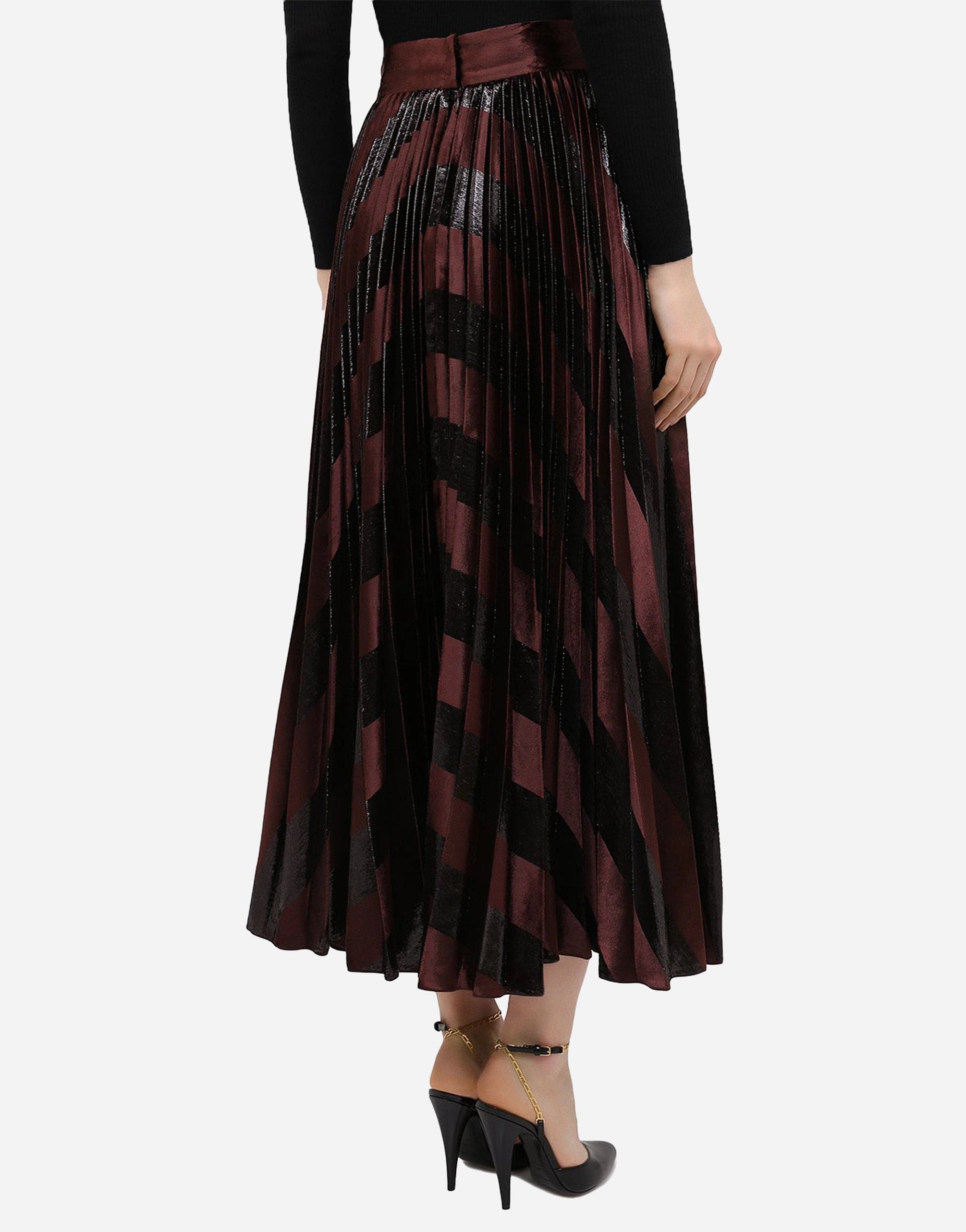 Dolce & Gabbana Pleated Long Skirt