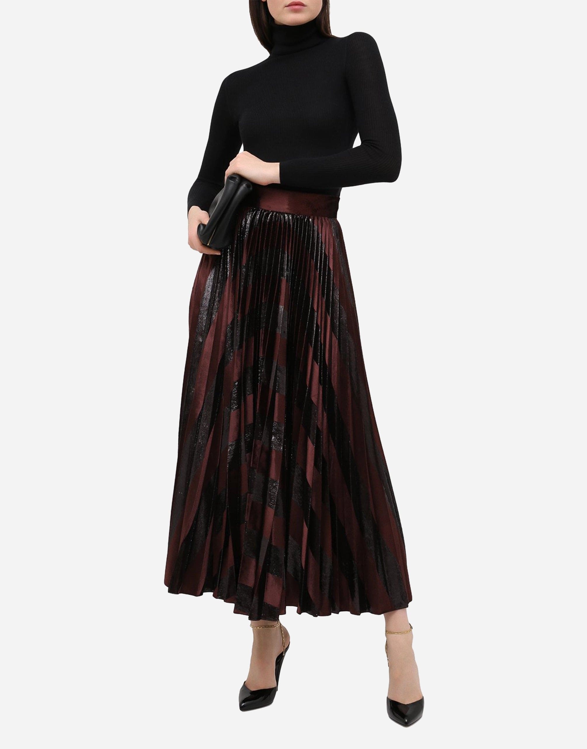 Dolce & Gabbana Pleated Long Skirt
