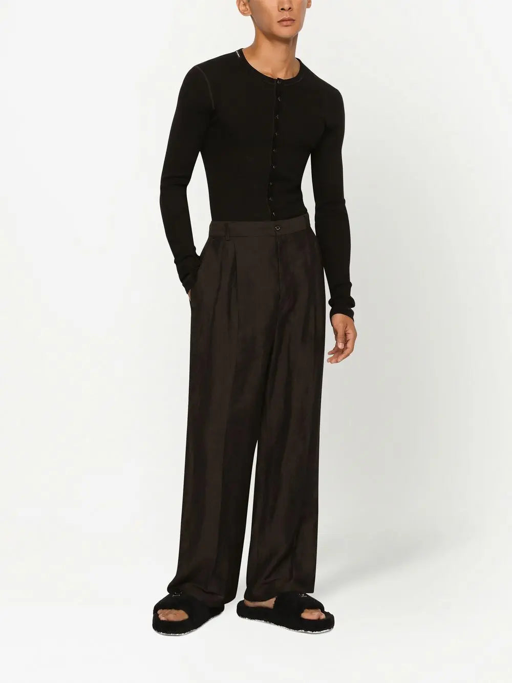 Dolce & Gabbana Dolce & Gabbana Pleated Tailored Trousers