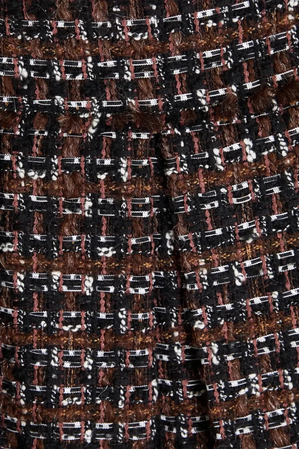 Dolce & Gabbana Pleated Tweed Mini Skirt