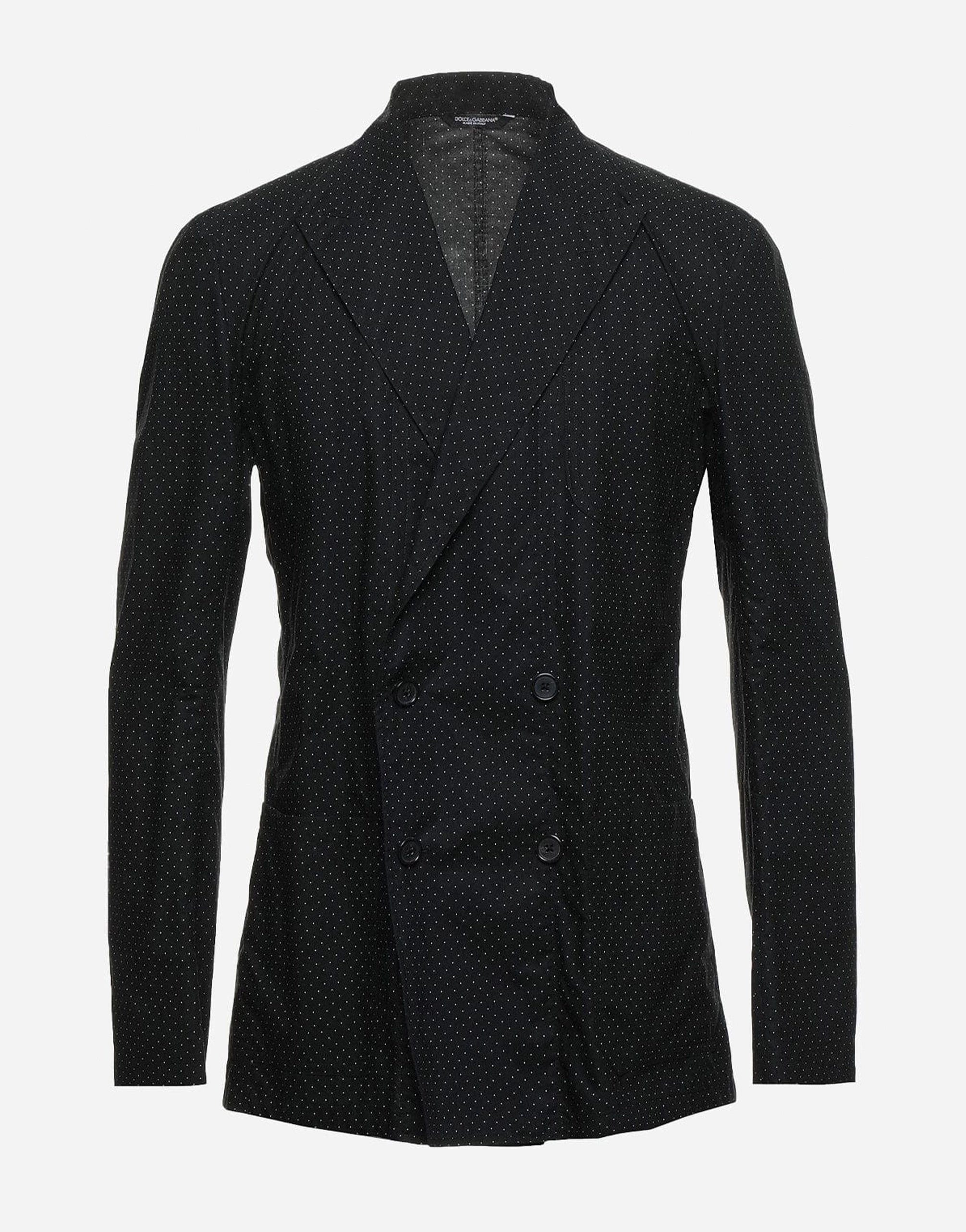 Dolce & Gabbana Polka-Dot Double Breasted Blazer
