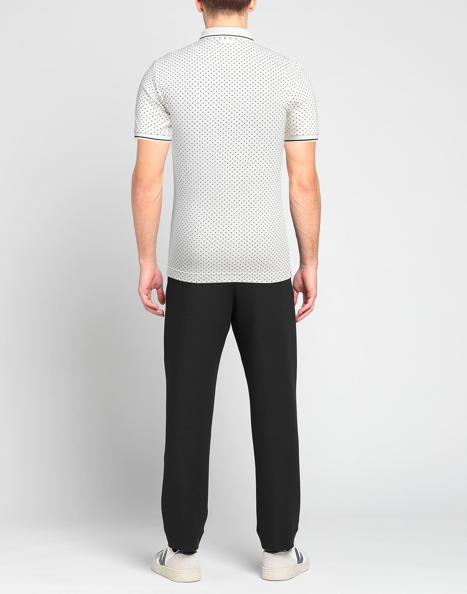 Dolce & Gabbana Polka-Dot Print Polo Shirt